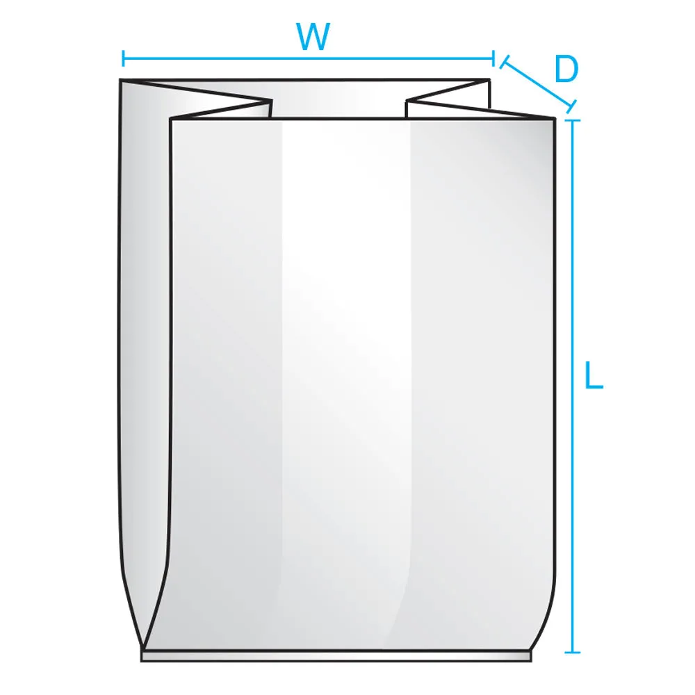 25" x 17" x 54" x 3 mil 60 Gallon Black Eco-Manufactured Plastic Heavyweight Trash Can Liners (Case of 100)