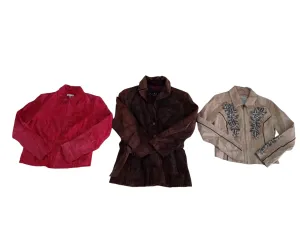 90s Suede Jackets Mix - 12 pcs - 4/9/24