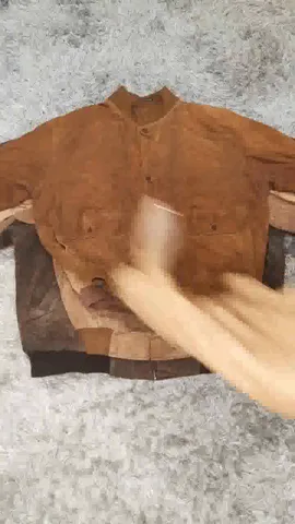 90s VINTAGE SUEDE BOMBER JACKETS (UNISEX) - 8 PCS