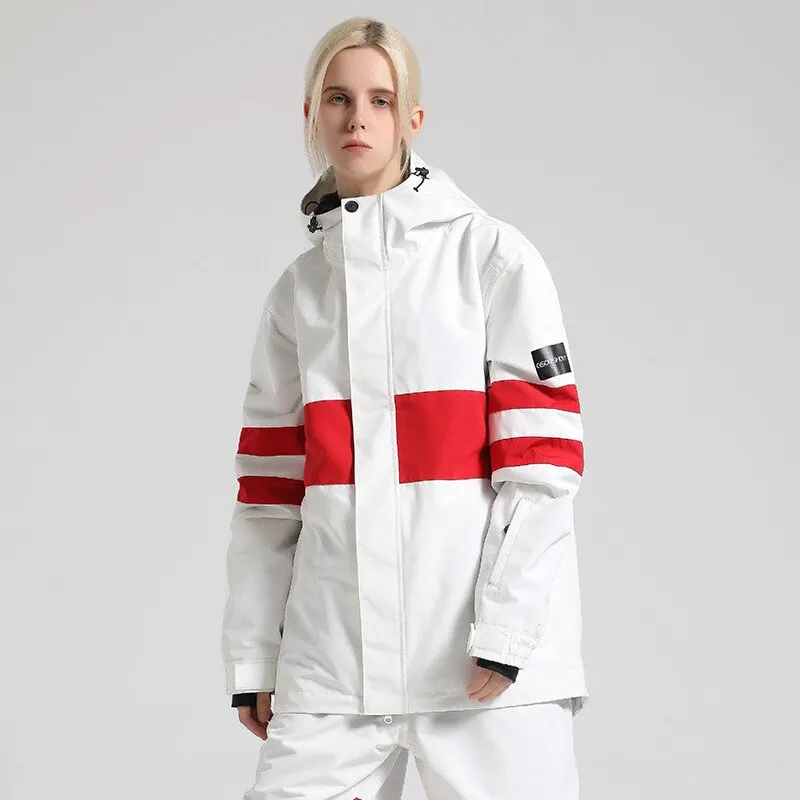 Ashore Shop Skiwear Mens Women's Waterproof Windproof Warm Snowboard Jackets