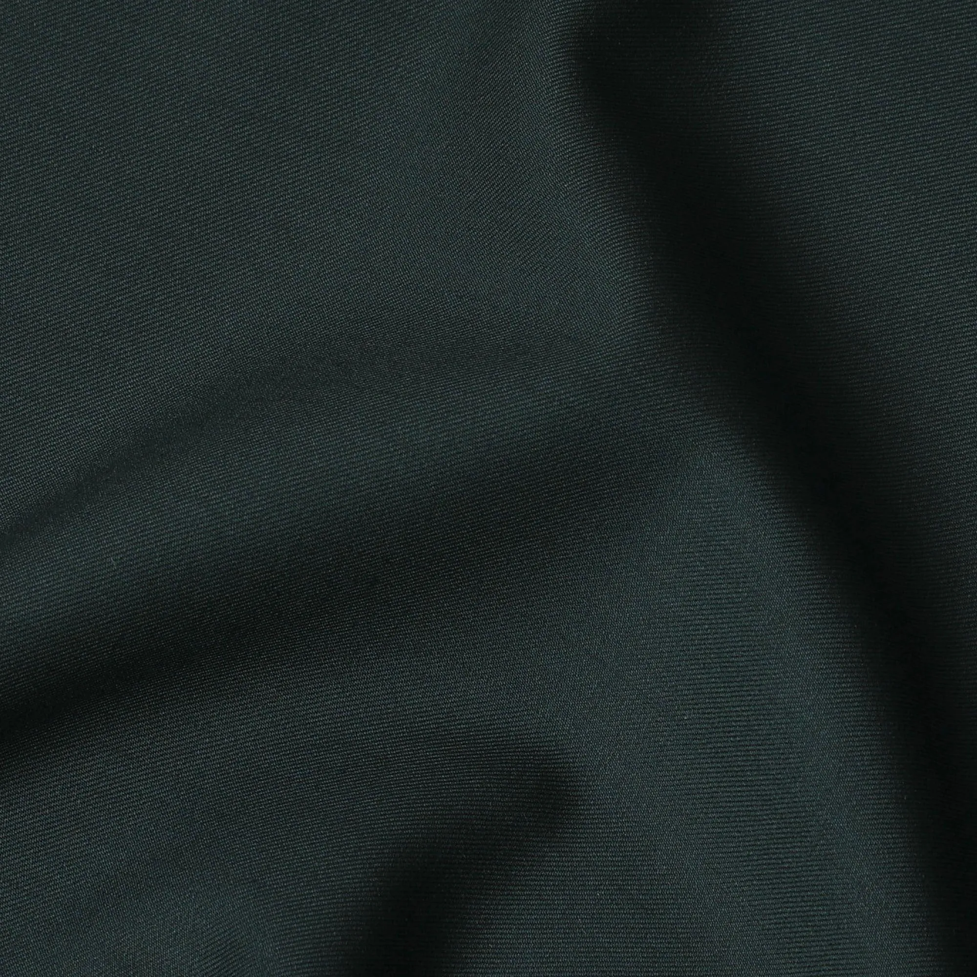 Bottle green Plain Premium pure Italian Super 150's all wool suiting fabric-D16460