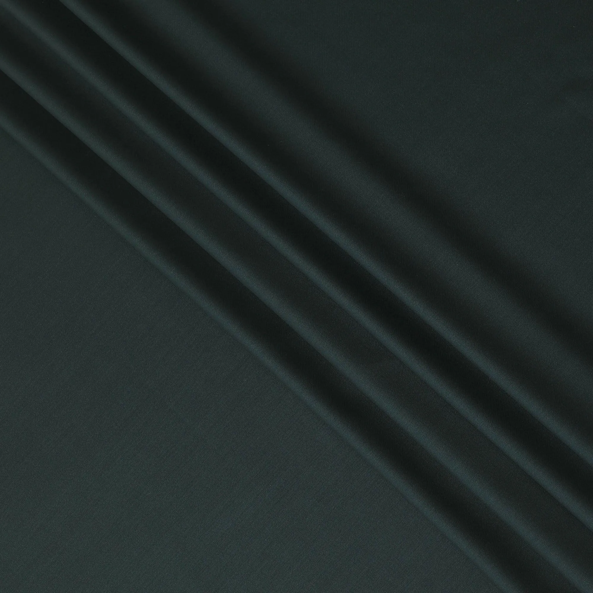 Bottle green Plain Premium pure Italian Super 150's all wool suiting fabric-D16460