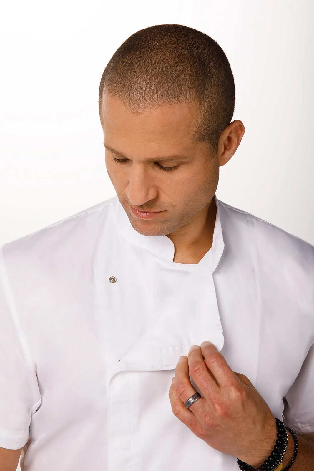 Cannes Press Stud Chef Jacket