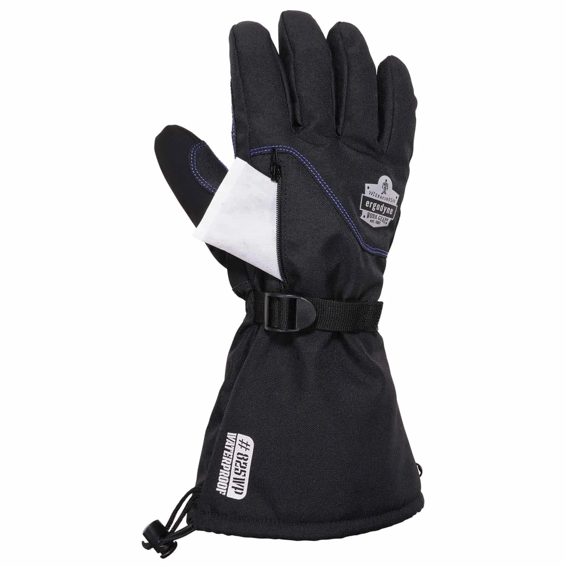 Ergodyne 17606 825WP 2XL Black Thermal WP Gloves