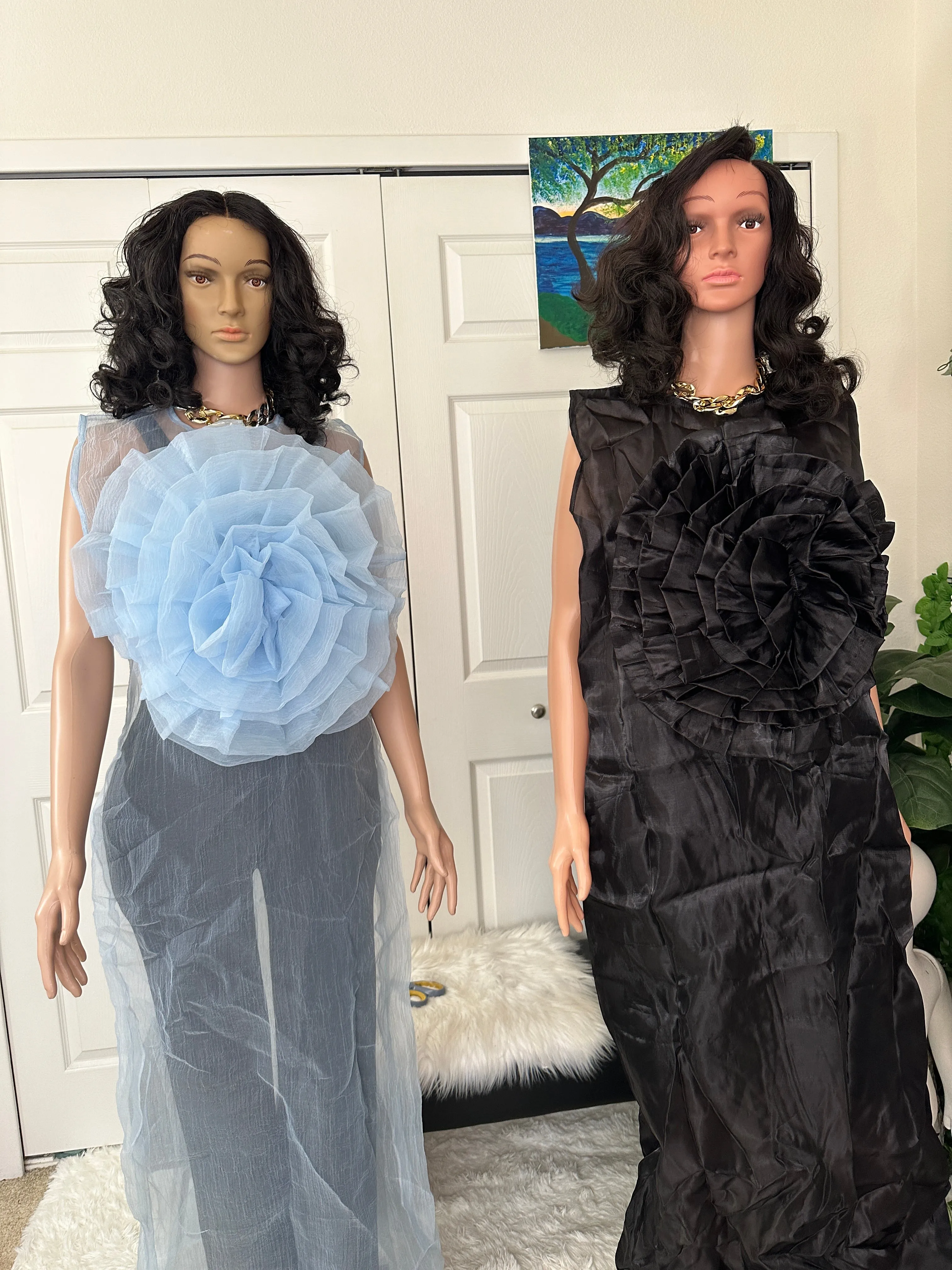 Exclusive bold rose long jackets