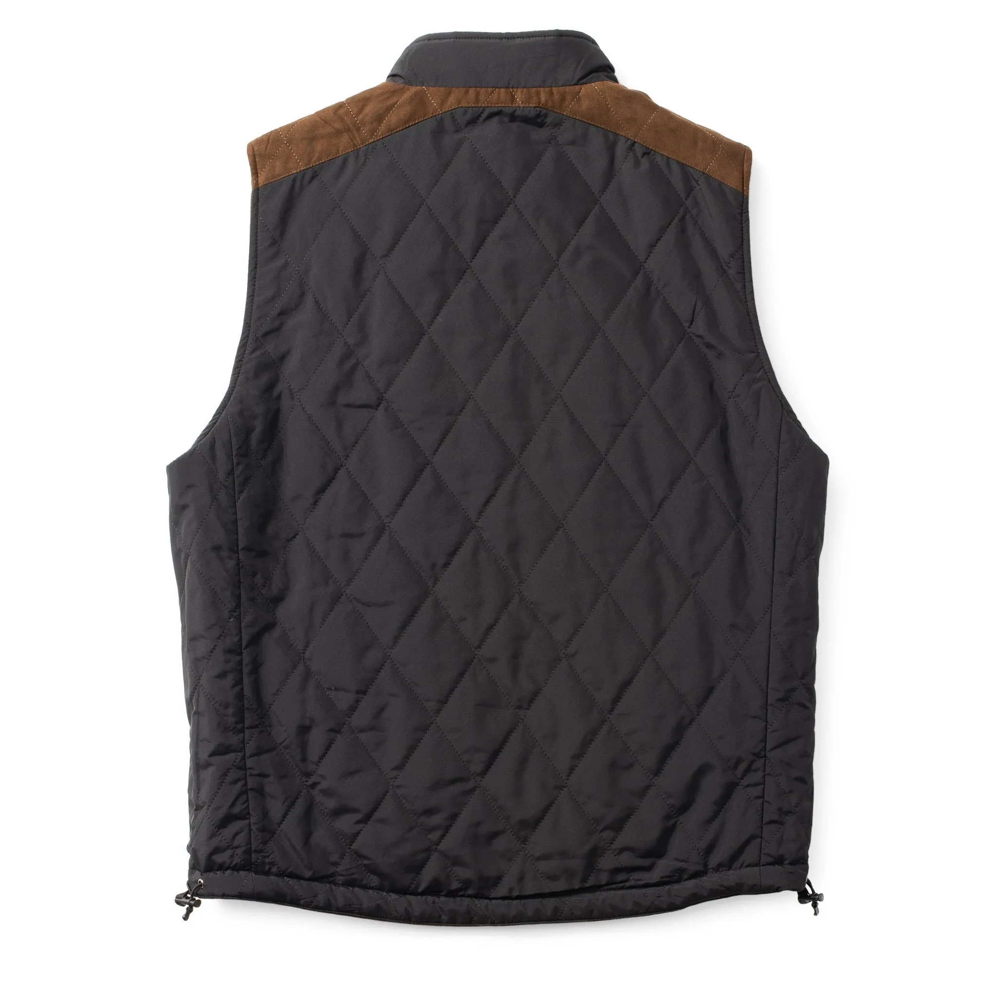 HIGH POINT REVERSIBLE VEST - BLACK & BROWN