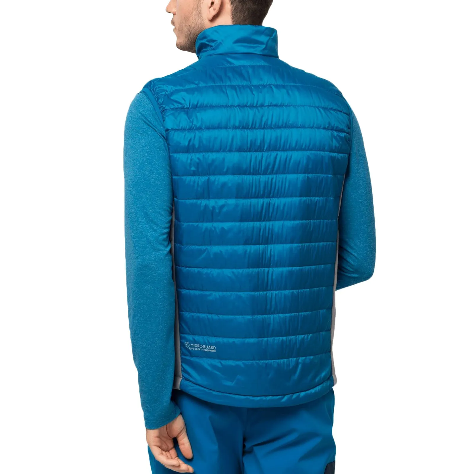 Jack Wolfskin Mens Routeburn Windproof Quilted Gilet