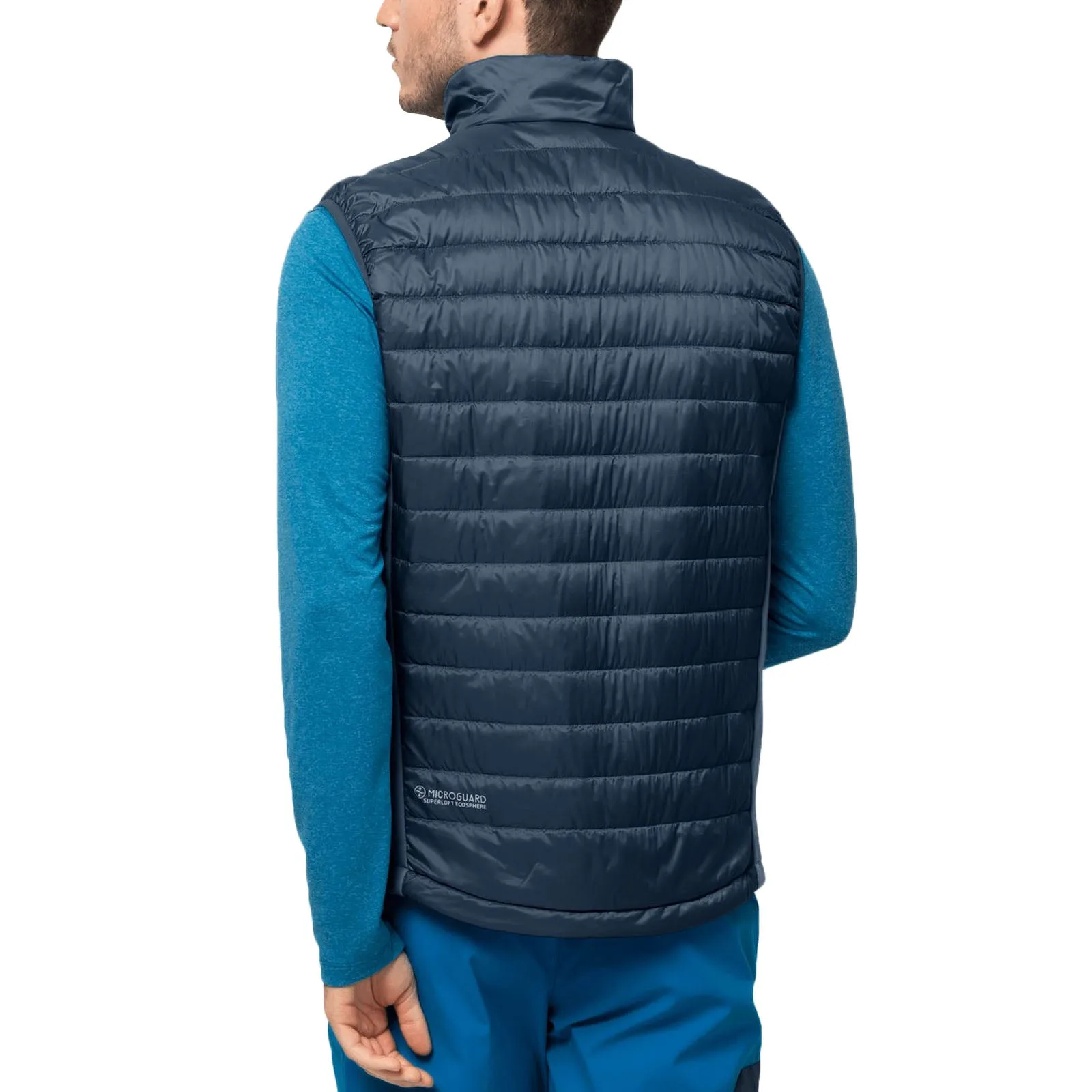 Jack Wolfskin Mens Routeburn Windproof Quilted Gilet