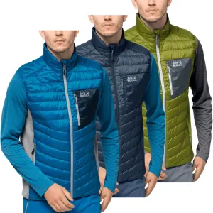 Jack Wolfskin Mens Routeburn Windproof Quilted Gilet