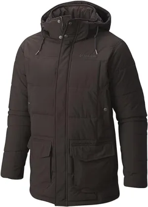 Men's Columbia Short Sands Thermal Coil Parka, black