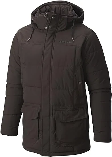 Men's Columbia Short Sands Thermal Coil Parka, black