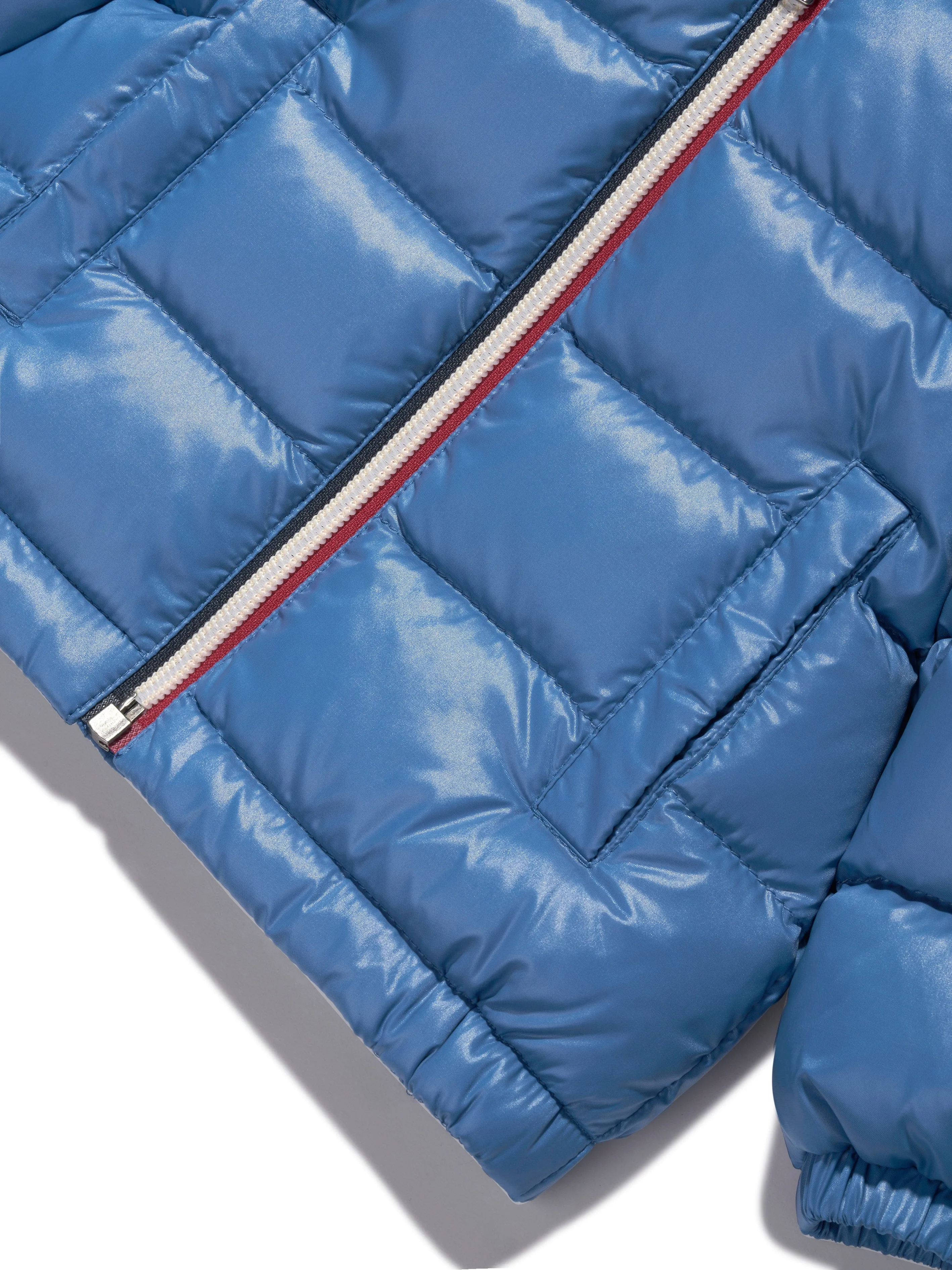 Moncler Enfant Baby Boys Down Padded New Aubert Jacket in Blue