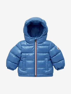 Moncler Enfant Baby Boys Down Padded New Aubert Jacket in Blue