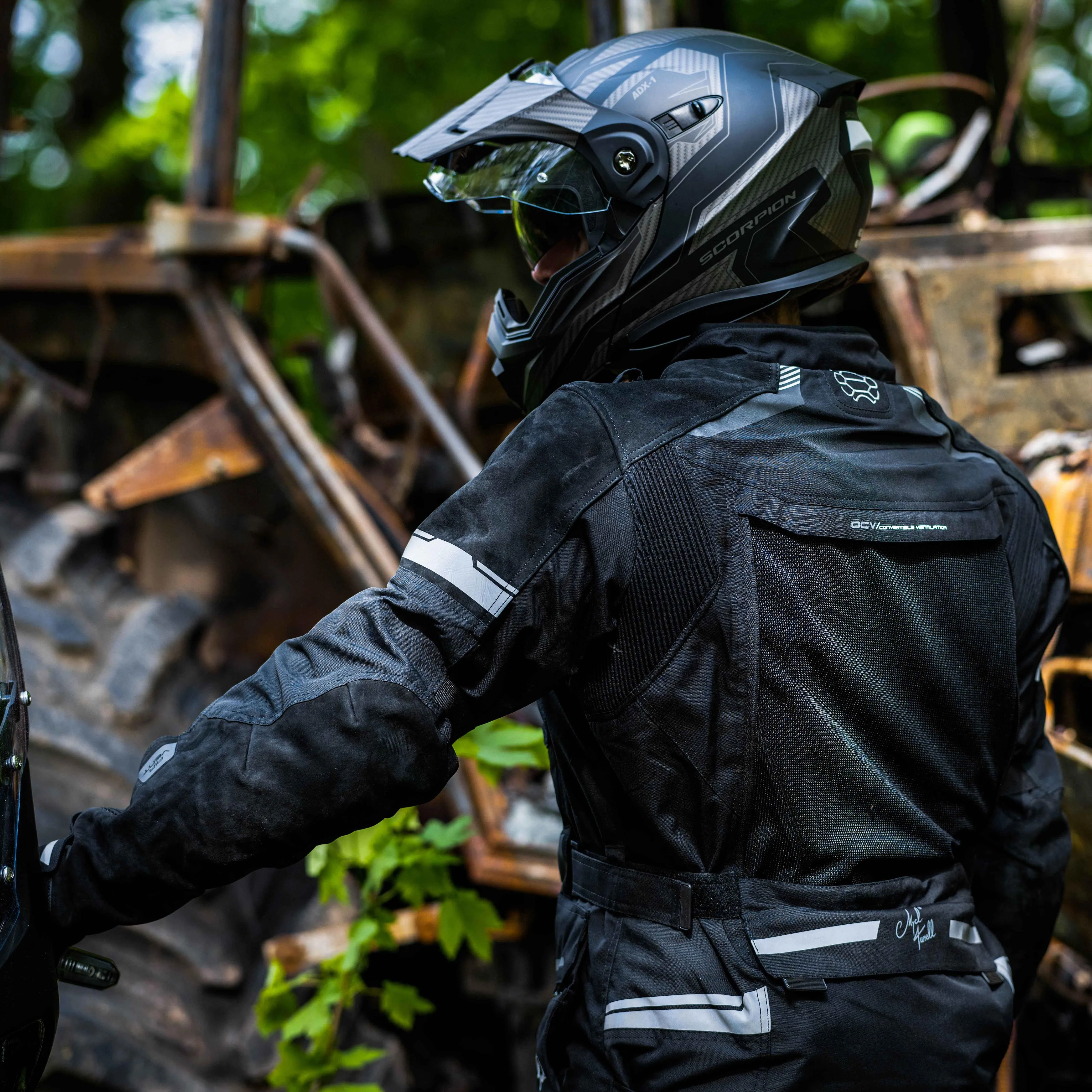 Motorradjacke CE TransAlpin HighPro 2in1 Black Series [AA]