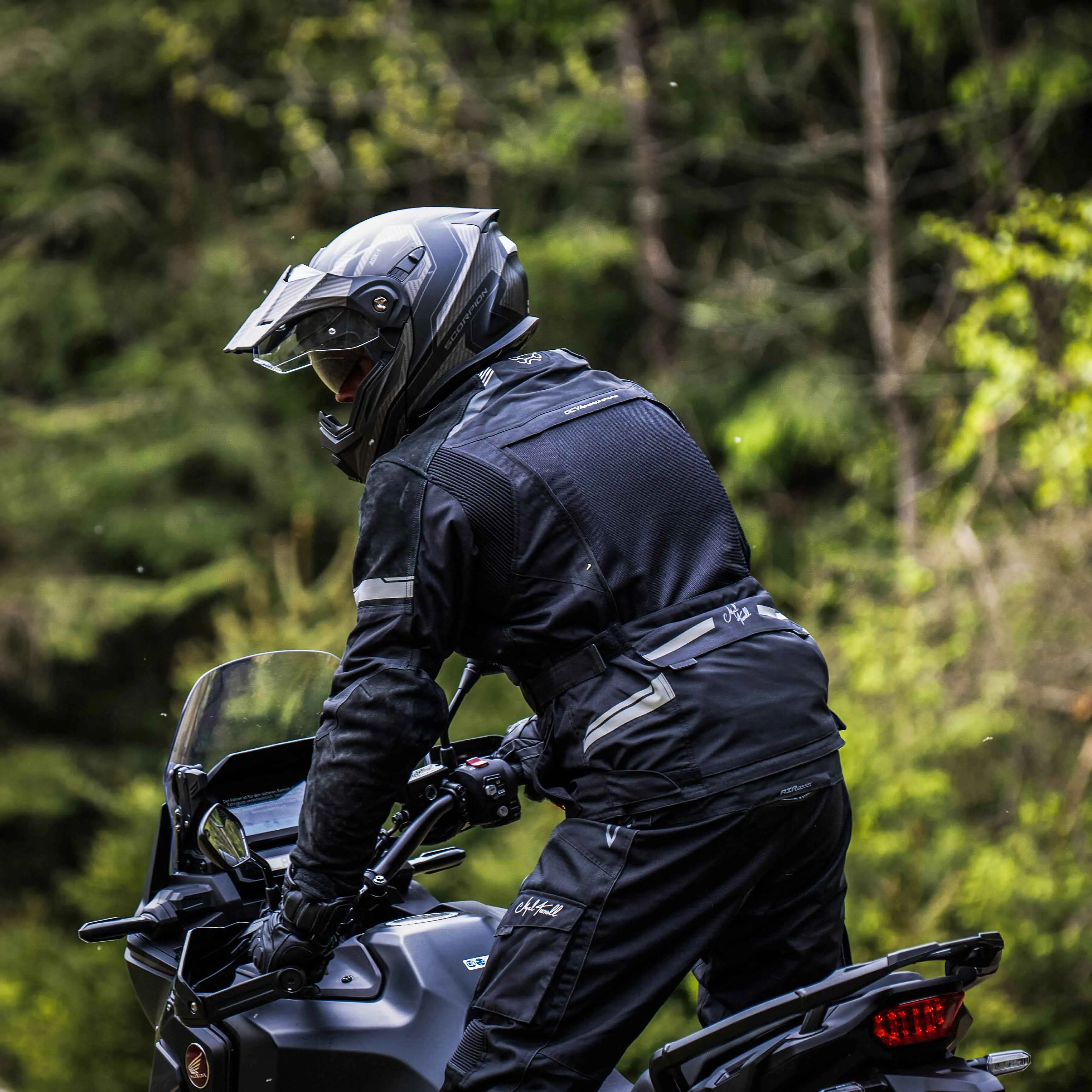 Motorradjacke CE TransAlpin HighPro 2in1 Black Series [AA]