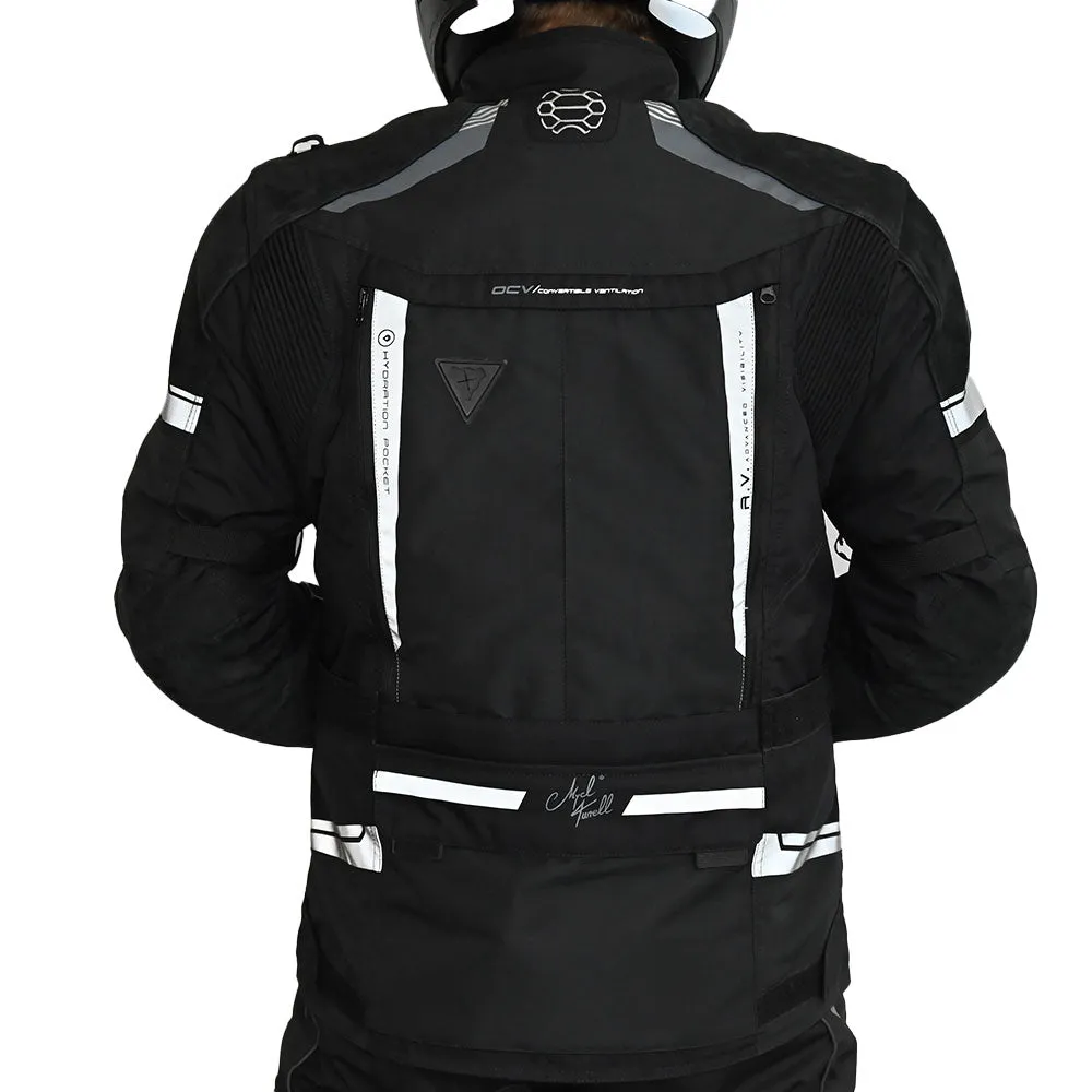 Motorradjacke CE TransAlpin HighPro 2in1 Black Series [AA]