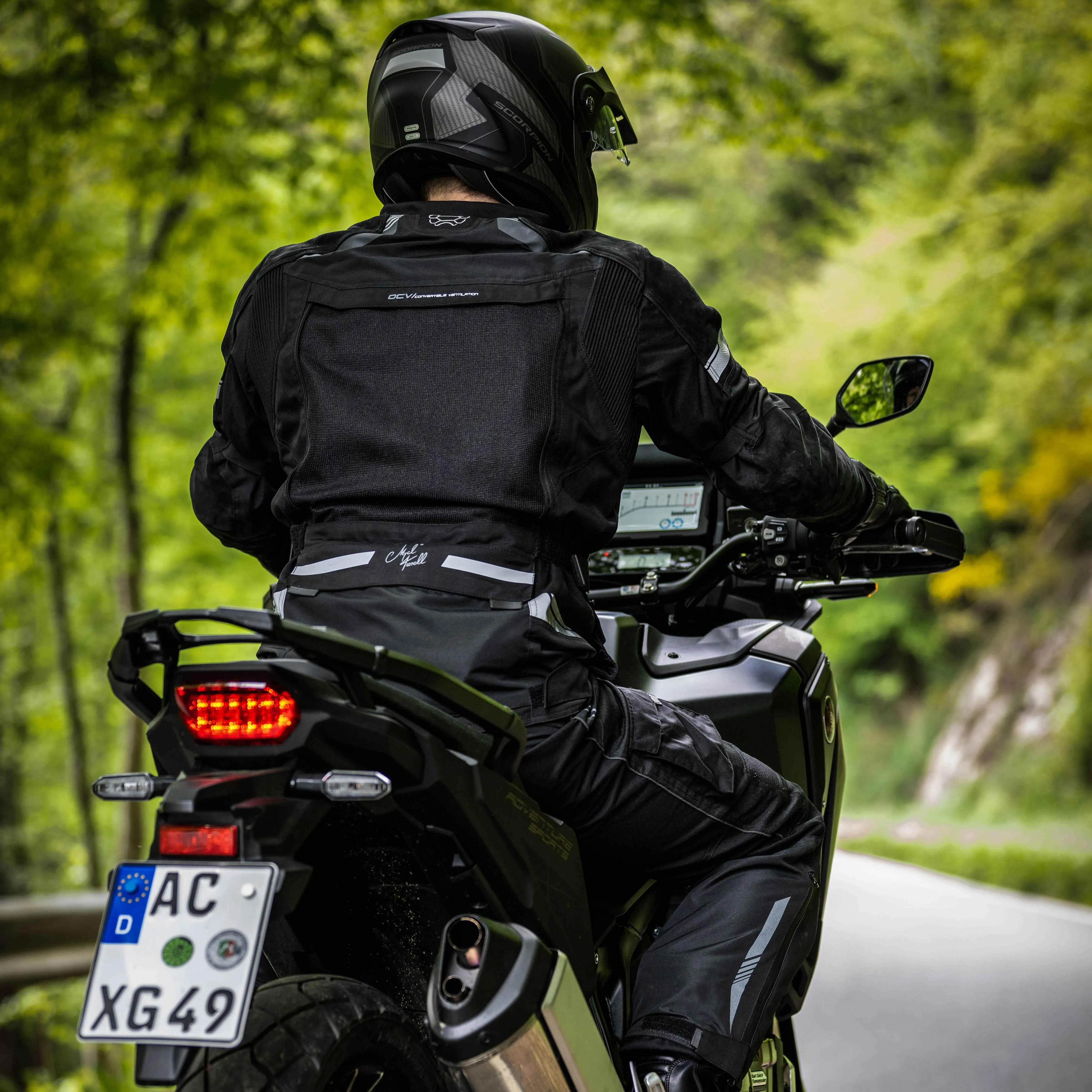 Motorradjacke CE TransAlpin HighPro 2in1 Black Series [AA]