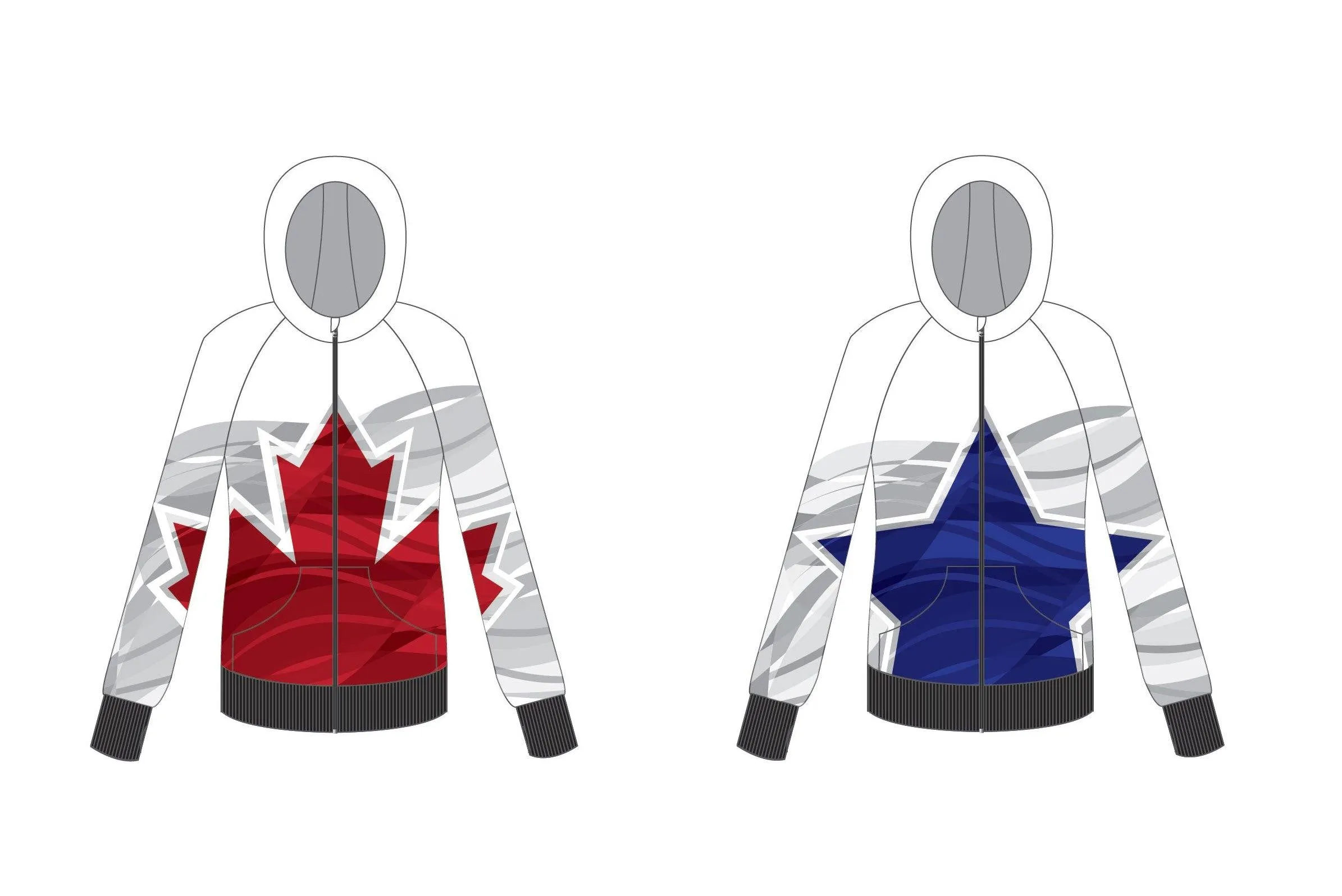 National Full Zip Hoody