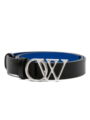 Off White Belts Black