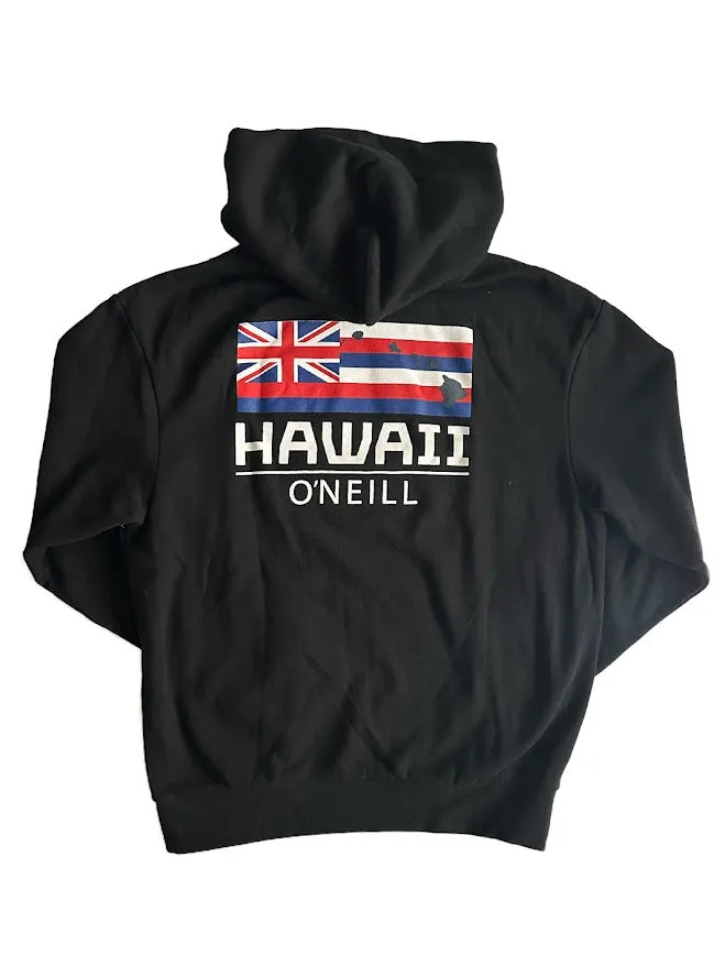 O'NEILL FOUNDATION HOODED FLEECE - BLACK