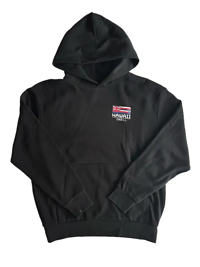 O'NEILL FOUNDATION HOODED FLEECE - BLACK