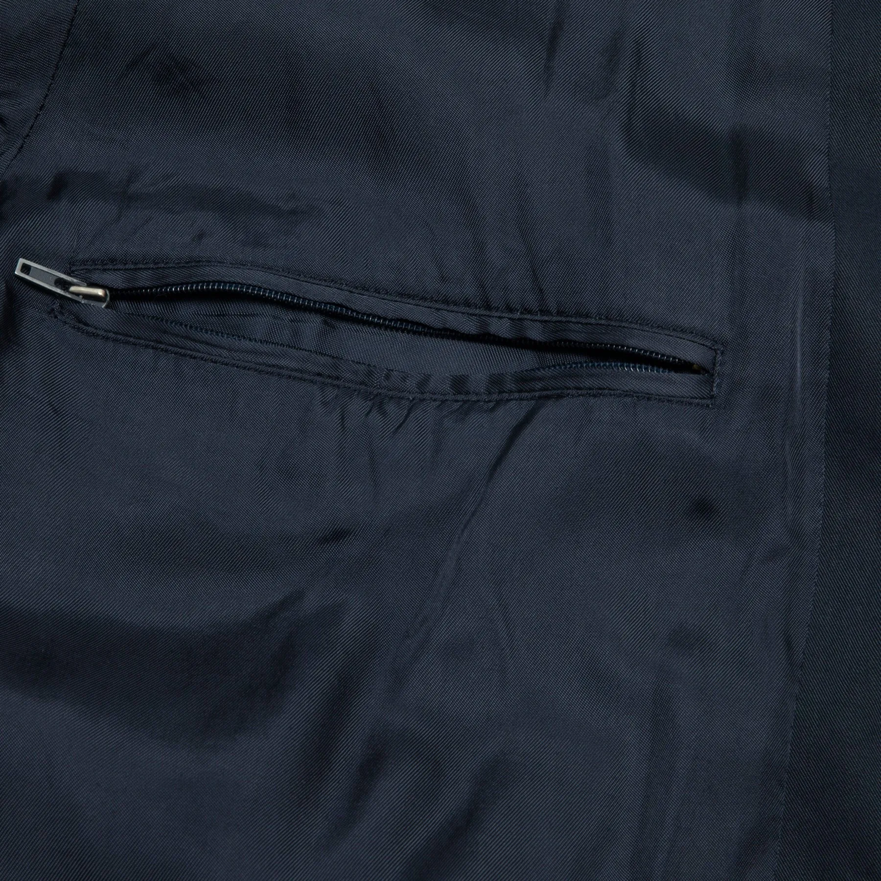 Post-WWII Gabardine Braided Rib Piping Cardigan Jacket