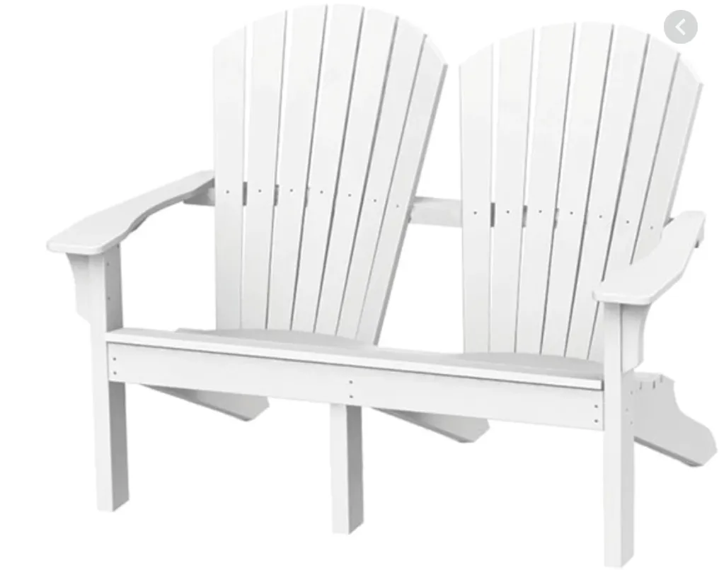 Seaside 020 Adirondack Shellback Love Seat