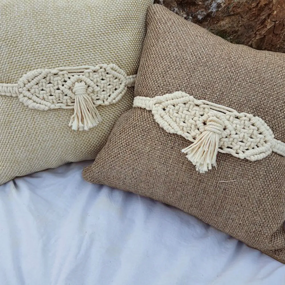 Single Tassel Adjustable Cushion Belts (Set of 2)