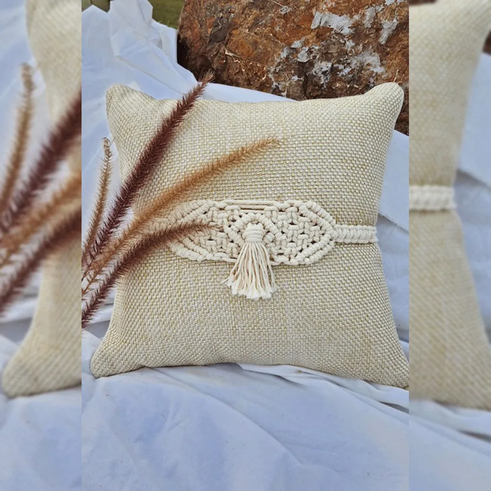 Single Tassel Adjustable Cushion Belts (Set of 2)