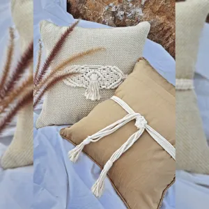 Single Tassel Adjustable Cushion Belts (Set of 2)