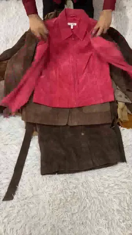Suede Jacket Mixed - 15 Pcs