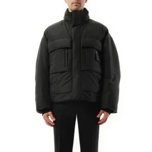 Technical Down Jacket in Black