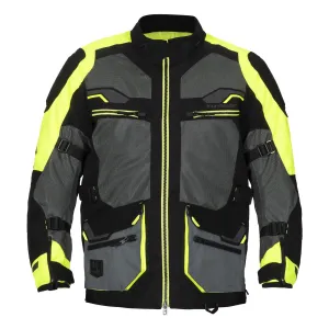 Tourmaster Men's Ridgecrest Mesh Adventure Jacket - Hi-Viz