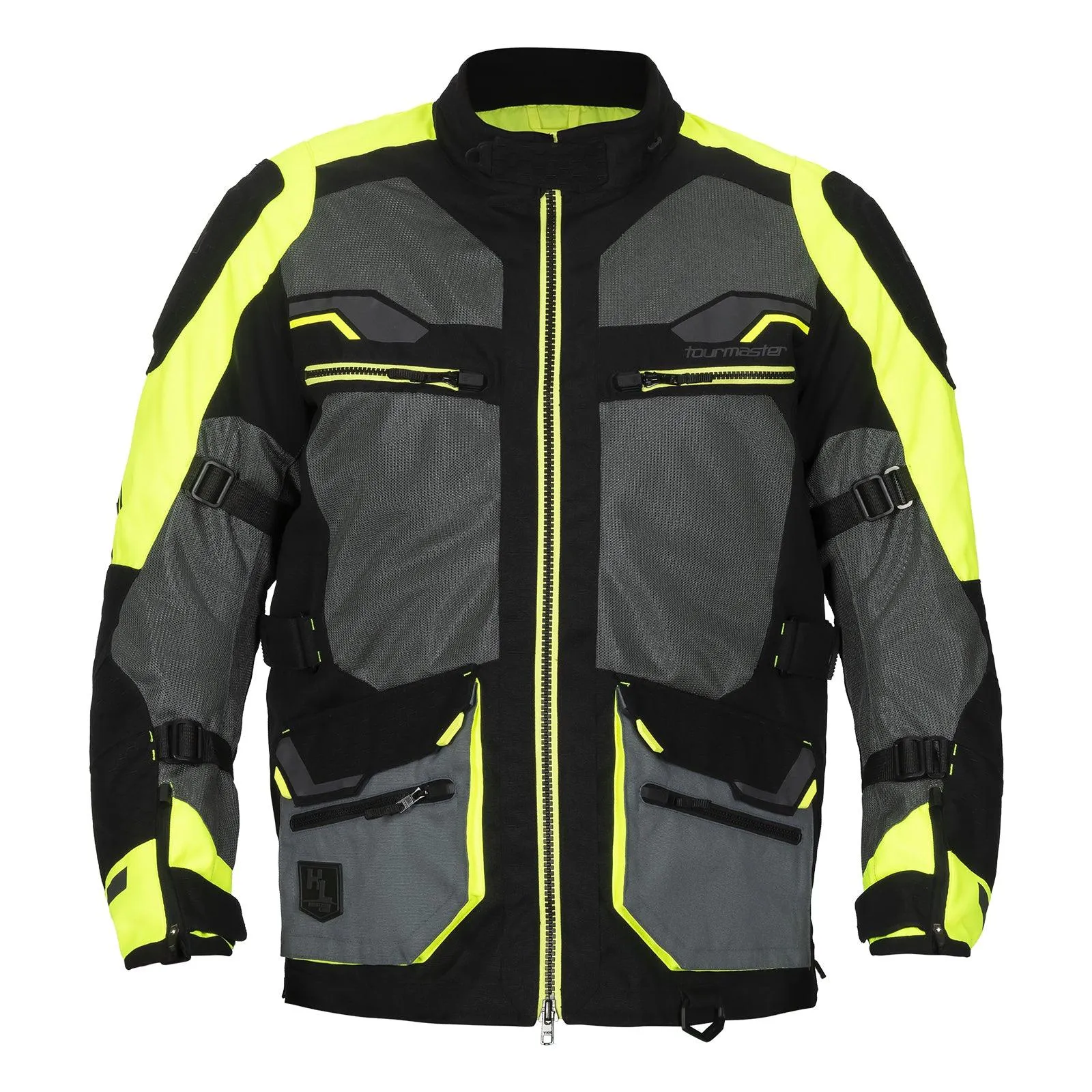 Tourmaster Men's Ridgecrest Mesh Adventure Jacket - Hi-Viz