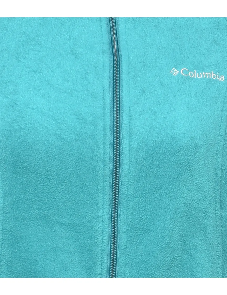 Turquoise Columbia Fleece - M