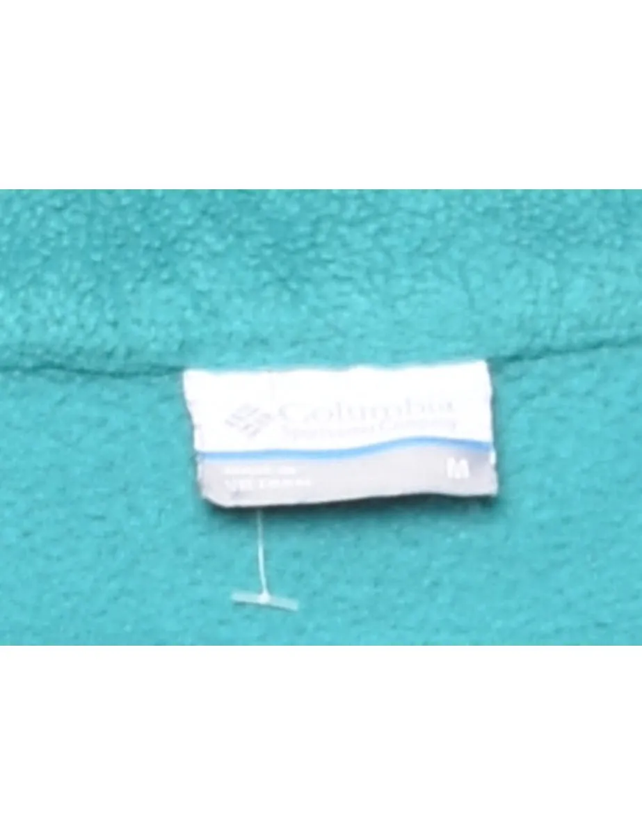 Turquoise Columbia Fleece - M